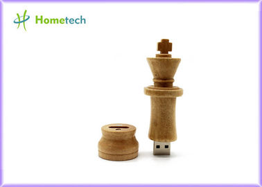 Thumb International Chess Drewniana pamięć flash USB 2.0 Pamięć na komputer / notebook