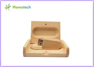 Drewniany napęd USB w stylu Stick, USB Flash Thumb Drive 5 - 15 MB / S Prędkość odczytu