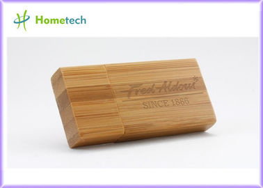 Klonowe drewniane dyski flash USB Promocyjna pamięć USB 8 GB / 16 GB / 32 GB USB 2.0 do fotografii