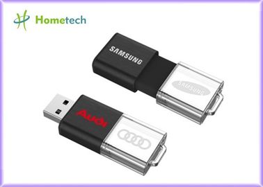 Slajd USB akrylowy, logo 3D laser Grawerowanie Logo Szybka szybkość zapisu / odczytu