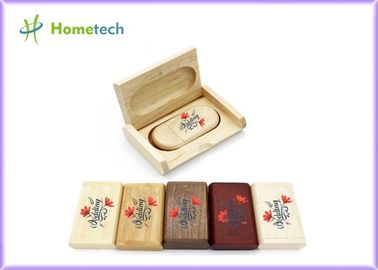 Bez szyfrowania Drewniana pamięć flash USB 4 GB 64 GB 16 GB 32 GB Pamięć Pen Drive Trwała