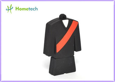 Black Suit shape Cartoon USB Flash Drive / Micro USB Flash Drive