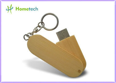 Custom Logo Wood Twist USB Sticks Silkscreen Printing 16G 32G for Work