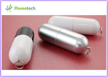 Promotional 3.0 usb flash drive storage capacity Pill shape for Hospital