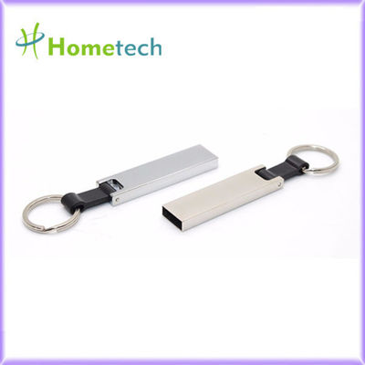 Wodoodporna pamięć flash USB o dużej szybkości. 64 GB Kciuk 128 GB FCC 15 MB / S Metalowa pamięć USB z uchwytem na klucze