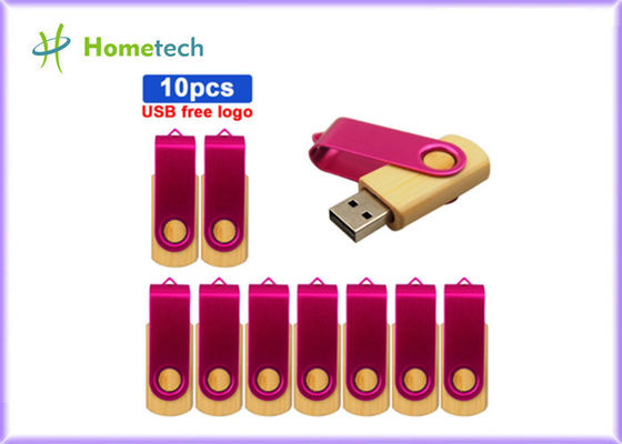 USB 2.0 3.0 Metal Bambus Drewniana pamięć USB High Speed ​​Logo Dostosowane Eco Friendly