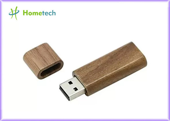 PC Prostokąt 64 GB 128 GB Drewniana pamięć flash USB