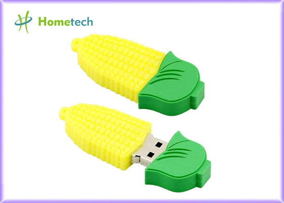 Cartoon Corn PVC Dostosowany dysk flash USB 2.0 3.0 2GB 4GB 8GB 16GB 32GB 64GB