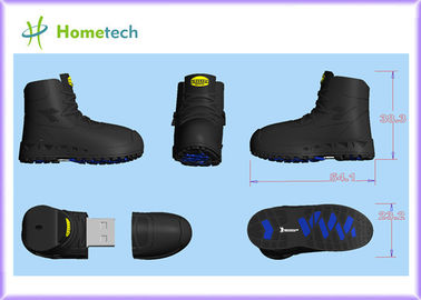 Gumowy 2 GB 4 GB Dostosowany dysk flash USB w kształcie buta dla studentów, ubber Plastikowy dysk flash USB z PVC 8 ​​gb / 16 gb / 2 gb 4 g